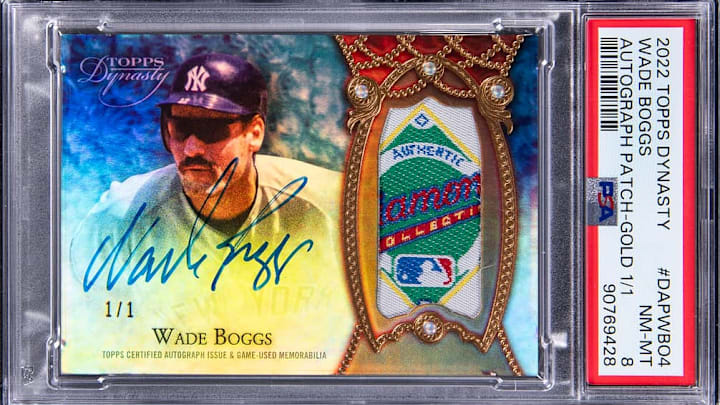 Topps Dynasty has become one of the best modern options for collectors of 80s and 90s stars like Wade Boggs.