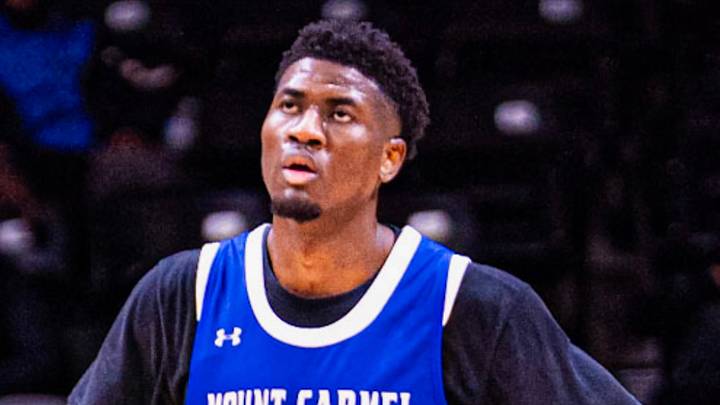 Junior Mancho, who has helped Our Lady of Mount Carmel win the last two MIAA A Conference basketball titles, announced his commitment to play his college basketball at Towson University on Thursday.
