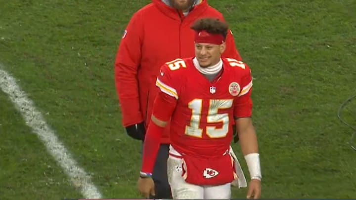 Mahomes and the Chiefs improved to 13-1 with a win over the Cleveland Browns. 