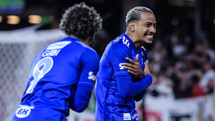 Matheus Pereira fez o primeiro gol do Cruzeiro em 2025