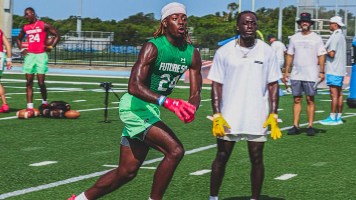 2026 5-Star wide receiver Cederian Morgan (Green) 2026 5-Star wide receiver Cederian Morgan (Green)