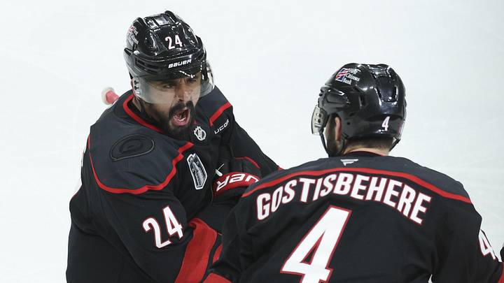 Seth Jarvis and the Hurricanes tied the series in Game 2. Seth Jarvis and the Hurricanes tied the series in Game 2.
