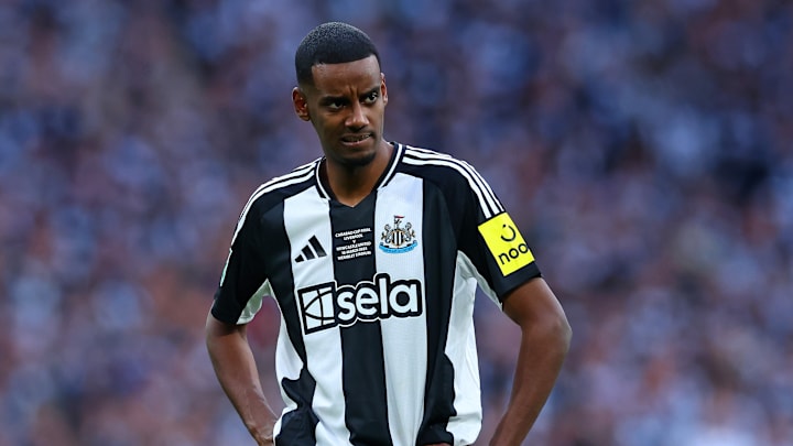 Alexander Isak, l'attaquant vedette de Premier League.