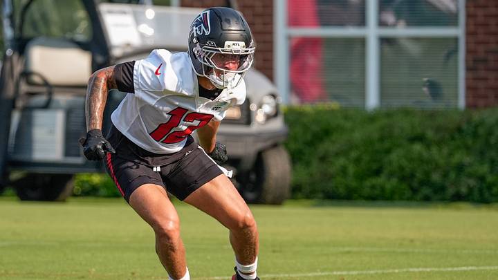 Avieon Terrell at Falcons Training Camp