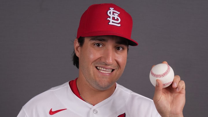 St. Louis Cardinals pitcher Nick Raquet