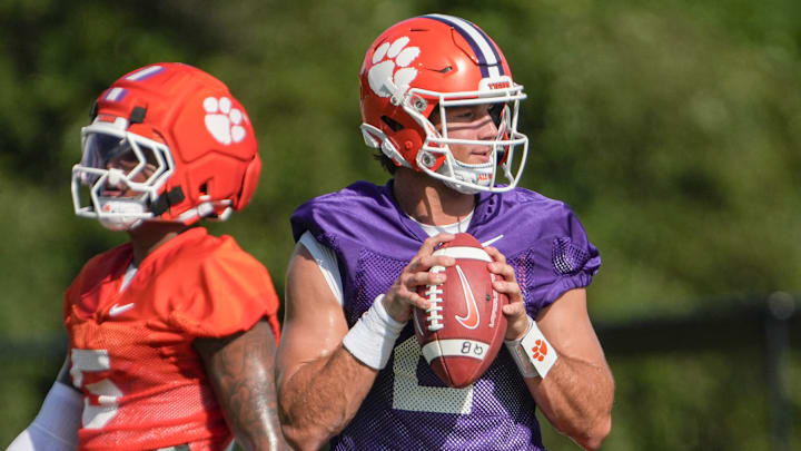 Clemson quarterback Cade Klubnik could be the Tigers' first top pick in the NFL Draft since Trevor Lawrence.