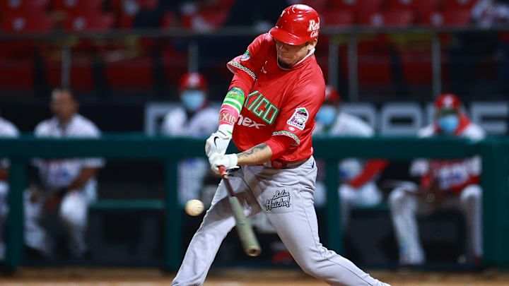 Mendoza dio el batazo definitivo para la victoria de los Yaquis