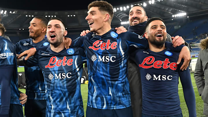 Esultanza del Napoli