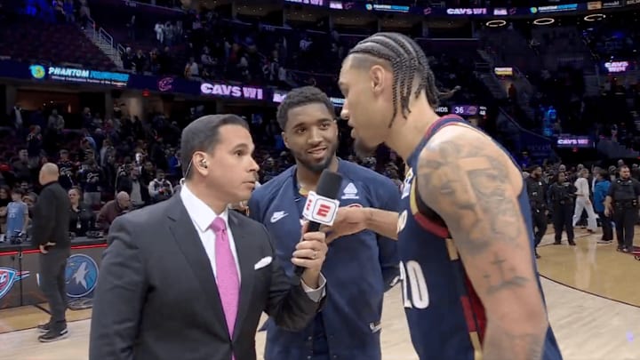 Jaylon Tyson made a declarative statement after the Cavs’ win over the Lakers Jaylon Tyson made a declarative statement after the Cavs’ win over the Lakers