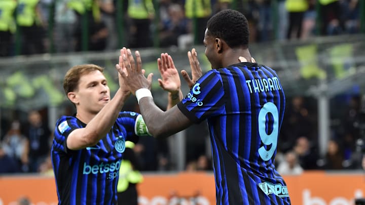 Nicolò Barella e Marcus Thuram