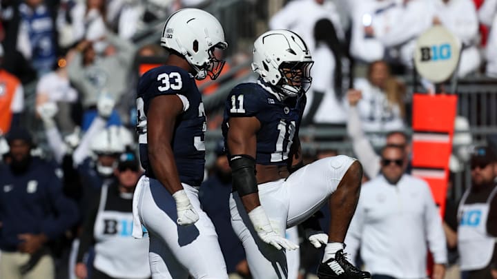 Penn State Nittany Lions defensive end Abdul Carter (11)