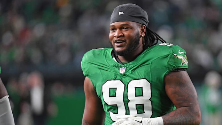 Carter dominated in the Eagles' win last Sunday.