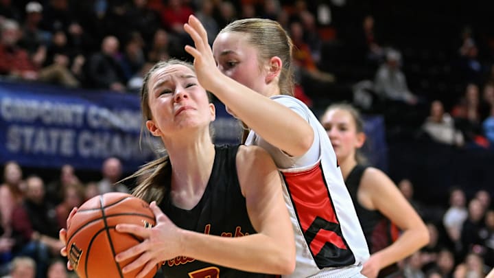 The Virginia high school girls basketball state championship games take place this week. The Virginia high school girls basketball state championship games take place this week.
