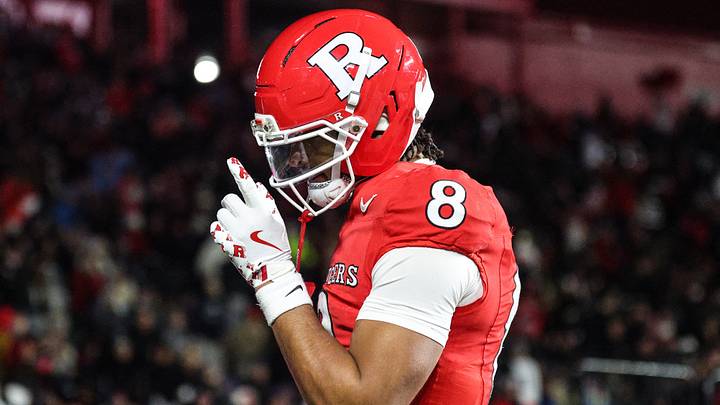Rutgers Scarlet Knights wide receiver KJ Duff Rutgers Scarlet Knights wide receiver KJ Duff