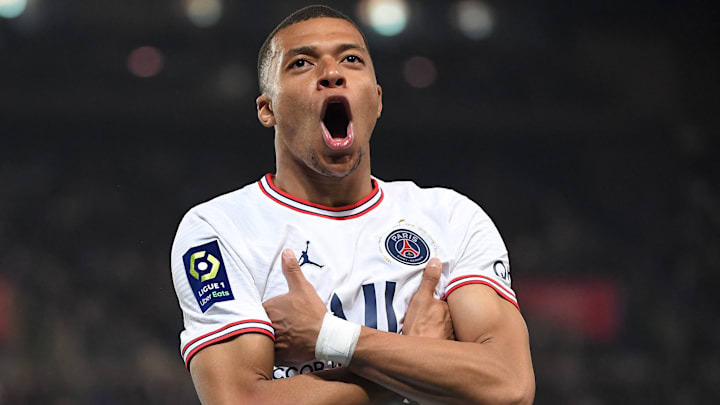 Kylian Mbappé avec le PSG