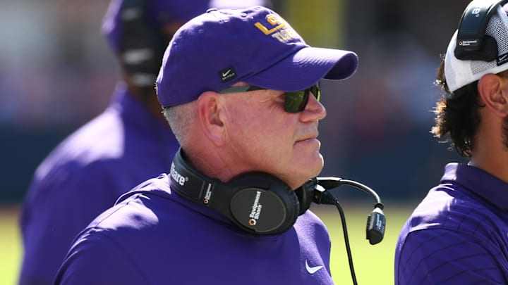 LSU fired Brian Kelly last month. 