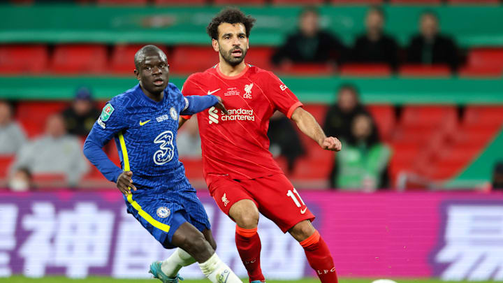 Ngolo Kante y Mohamed Salah