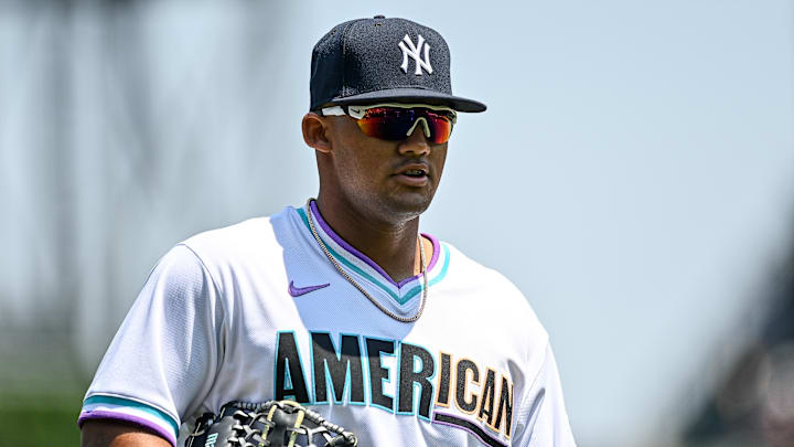 El rendimiento de Jasson Domínguez está bajo la lupa por los Yankees