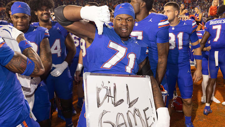 Florida Gators offensive lineman Roderick Kearney has been consistently praised for his versatility, and now he'll get to show it in 2025.