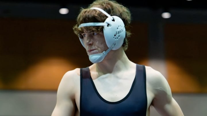 Granite Bay (CA) Levi Bussey won the Reno Tournament of Champions over the weekend, defeating two nationally ranked wrestler including No. 10 De'Alcapon Veazy of Ponderosa (Colorado).