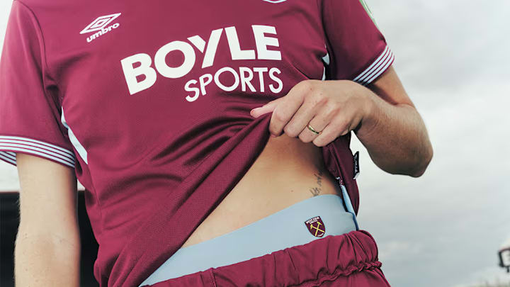 West Ham United Women recently patterned with Modibodi.
