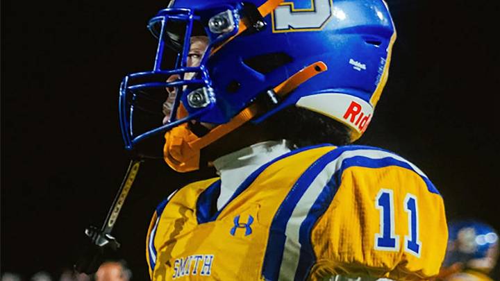 Then-No. 4 Oscar Smith played top-ranked to a 7-7 tie in a weather-shortened Virginia Top 5 High School Football Shown. Smith climbed one spot this week to No. 3.