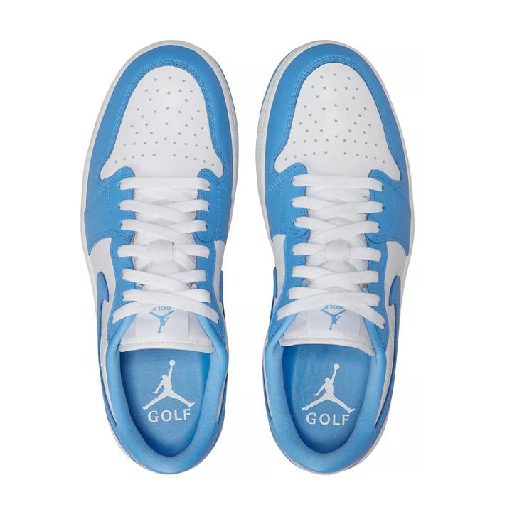 Air Jordan 1 Low G 青白 ゴルフ UNC Michael Jordan's Golf Shoes Drop In UNC Tar Heels Colors