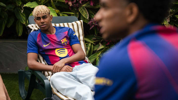 Barcelona’s new home kit is here.