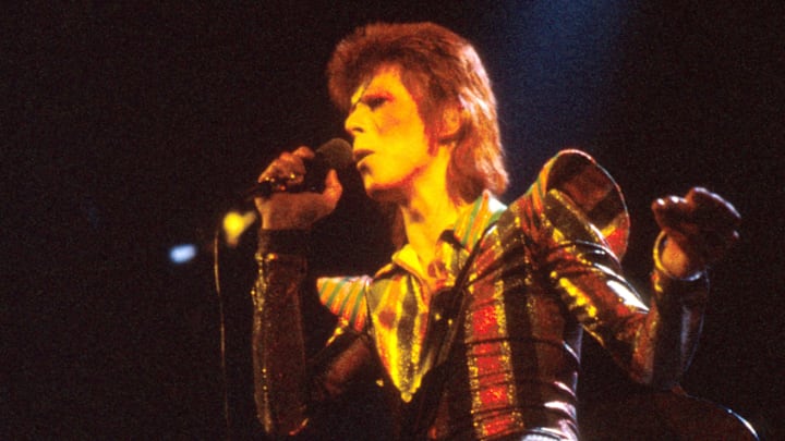 David Bowie On Stage