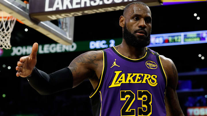 Oklahoma City Thunder v Los Angeles Lakers - Emirates NBA Cup