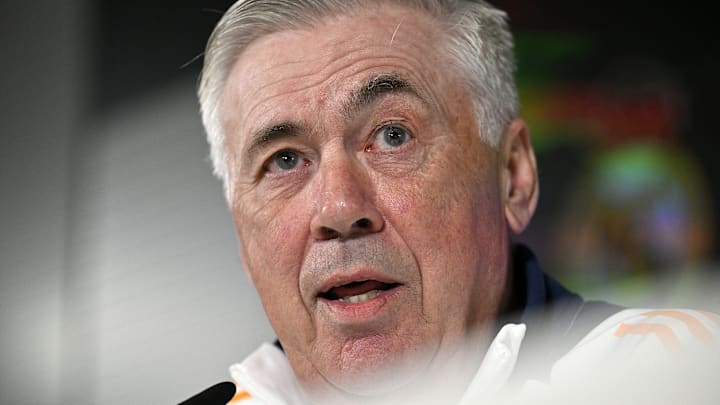 Carlo Ancelotii, entraîneur du Real Madrid 