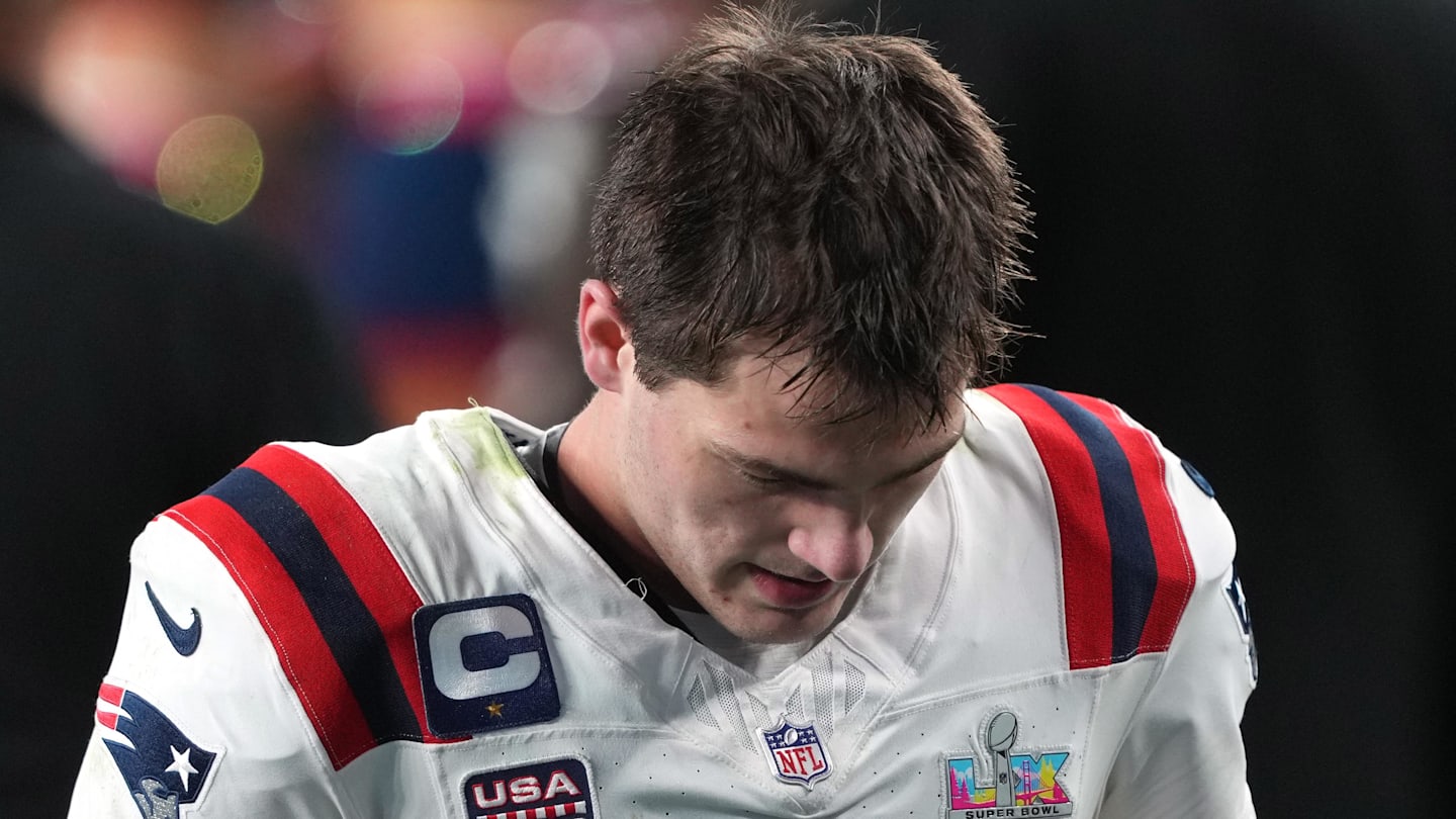 Drake Maye Used One Word to Describe How He Feels After Losing Super Bowl LX