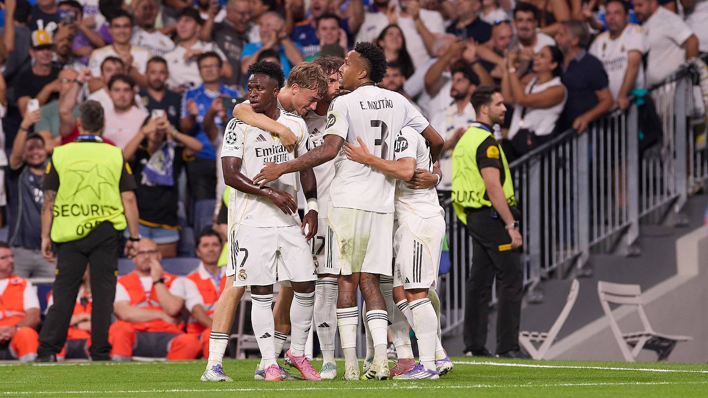 Lesionados y suspendidos de Real Madrid vs Kairat en la Jornada 2 de la ...