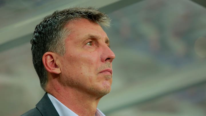 El entrenador Robert Dante Siboldi.