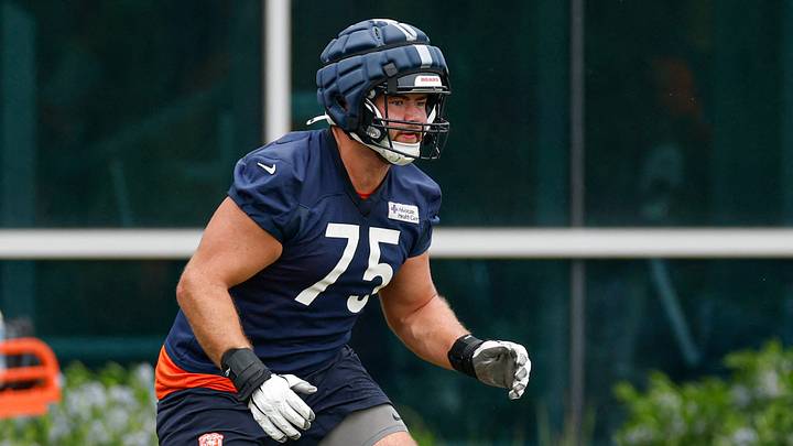 Chicago Bears offensive tackle Ozzy Trapilo.