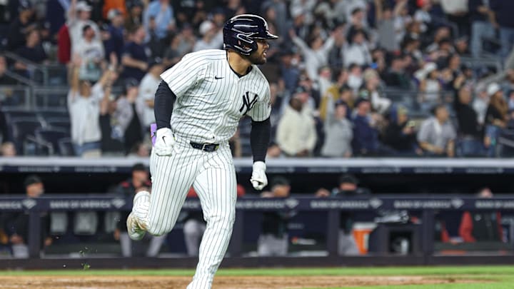 Jasson Dominguez is set at +650 to hit a home run against the Blue Jays on Friday night.