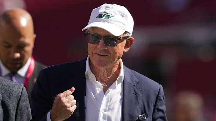 Owner Woody Johnson showed Robert Saleh the door Tuesday as he seeks to salvage an all-in season for the Jets.