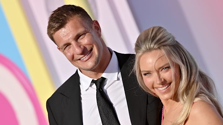 Rob Gronkowski and Camille Kostek