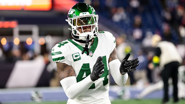 New York Jets linebacker Jamien Sherwood