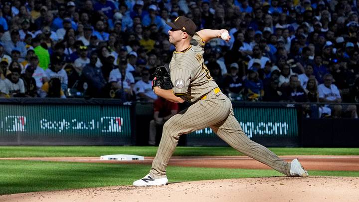 San Diego Padres pitcher Michael King.