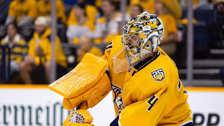 Vancouver Canucks v Nashville Predators - Game Four