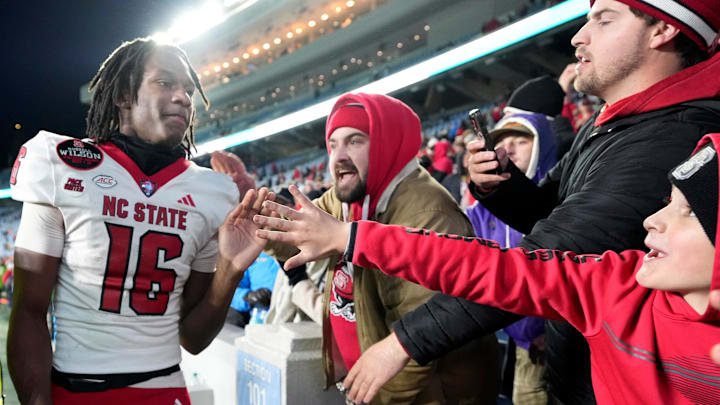 NC State football quarterback CJ Bailey NC State football quarterback CJ Bailey
