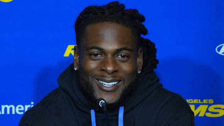 Los Angeles Rams wide receiver Davante Adams.