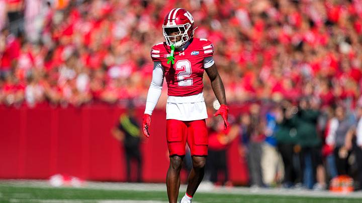 Oct 3, 2026; Madison, Wisconsin, USA; Wisconsin Badgers cornerback Javan Robinson (2) during the game against the Michigan State Spartans at Camp Randall Stadium. Mandatory Credit: Jeff Hanisch-Imagn Images Oct 3, 2026; Madison, Wisconsin, USA; Wisconsin Badgers cornerback Javan Robinson (2) during the game against the Michigan State Spartans at Camp Randall Stadium. Mandatory Credit: Jeff Hanisch-Imagn Images