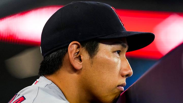 Aug 12, 2026; Toronto, Ontario, CAN; Boston Red Sox designated hitter Masataka Yoshida (7) looks on from the dugout rail during the eighth inning against the Toronto Blue Jays at Rogers Centre. Mandatory Credit: Kevin Sousa-Imagn Images Aug 12, 2026; Toronto, Ontario, CAN; Boston Red Sox designated hitter Masataka Yoshida (7) looks on from the dugout rail during the eighth inning against the Toronto Blue Jays at Rogers Centre. Mandatory Credit: Kevin Sousa-Imagn Images