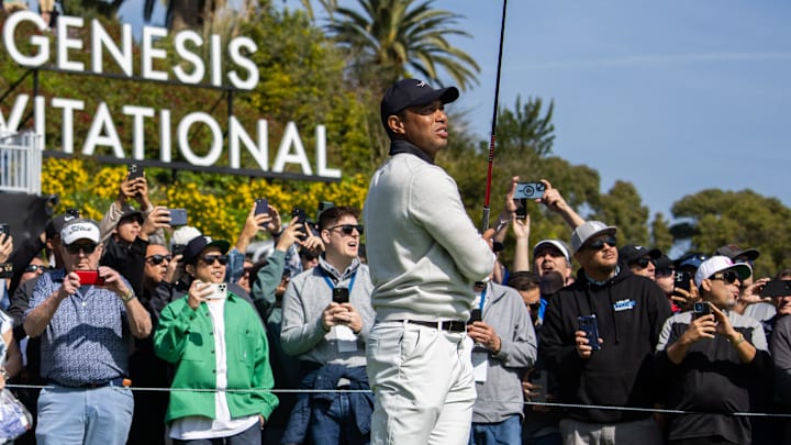 Tiger Woods hosts the Genesis Invitational, which was moved this year to San Diego. 