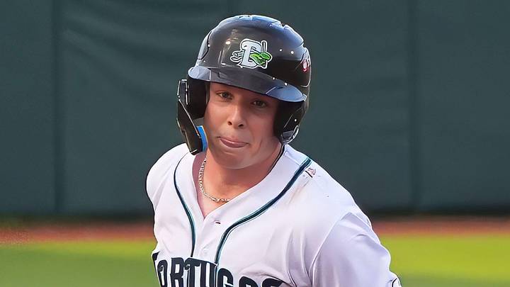 Daytona Tortugas’ Jacob Friend (3) circles the bases