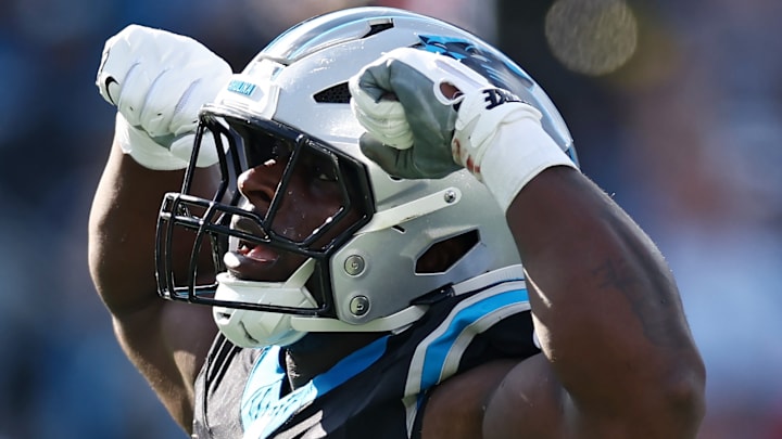 Carolina Panthers defensive lineman Tershawn Wharton Carolina Panthers defensive lineman Tershawn Wharton