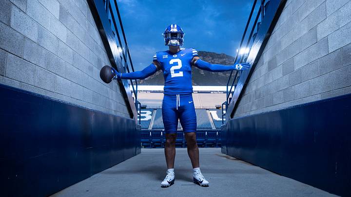 Four-star recruit Bode Sparrow on his BYU official visit