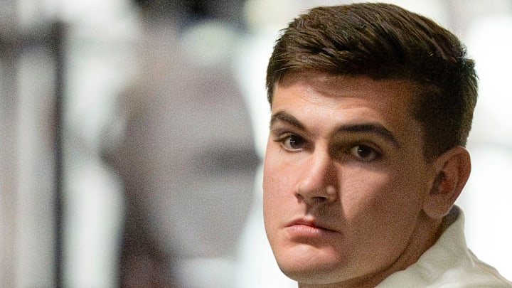 Quarterback Ty Simpson